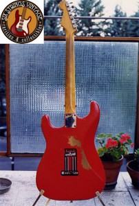 Fender Stratocaster 1963 refin Fiesta Red (2)