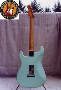 Fender Stratocaster 1963 refin Foam Green (2)
